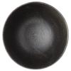 Marui Pottery Shigaraki Ware Hechimon Donburi Schale, ca.. 900ml Fassungsvermögen, Weißes Wellenmuster, Schwarz, MR-3-4594