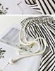 Spring/Summer 2026 Women's Wide-Leg Vertical Stripe Pants - Elastic Drawstring, Loose Fit, Versatile Texture, Slimming Design