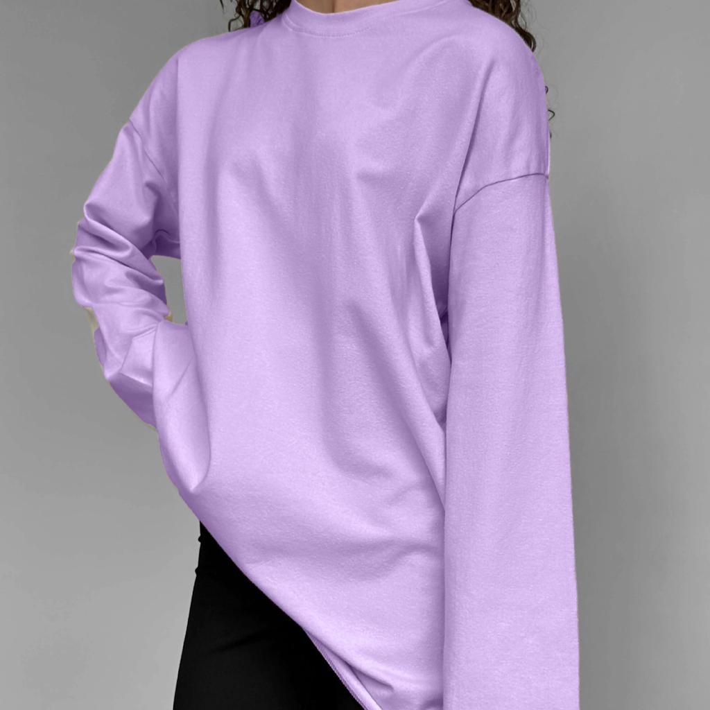 Women's Oversized Long Sleeve T Shirts Basic Crewneck Tee Spring Fall Tops Casual Workout Fashion Casual Y2K Clothes Loose Fit Tee Shirts for Women
