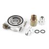 Ölfilter Sandwichplattenadapter Aluminiumlegierung Anschlusszubehör für Auto mit Gewindefilter