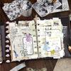DIY Retro Washi Tape River Crossing Series: Mixed Pack for Journals, Collages & Sticky Notes