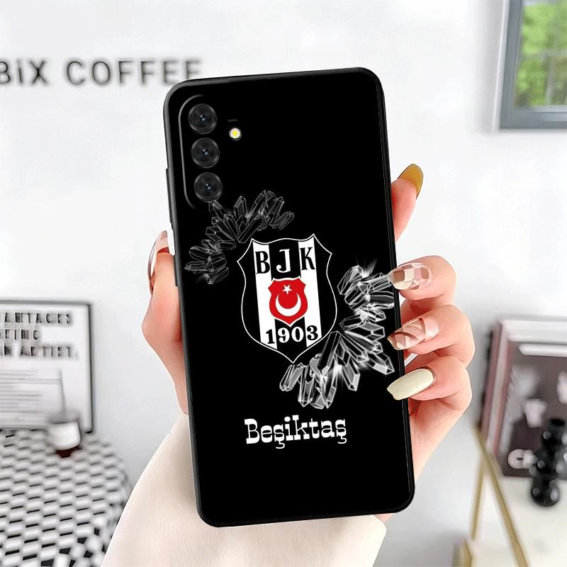 B-Besiktas B-BJK Soft Phone Case for Samsung A17 A37 A57 A16 A26 A36 A56 A15 A25 A35 A55 A14 A24 A34 A54 A13 A23 A33 A53 A52 A12
