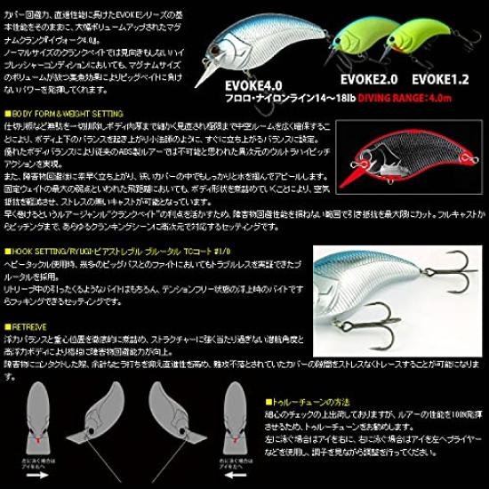 Deps EVOKE 4.0 Deps EVOKE 07 Sexy Shad 56.5g