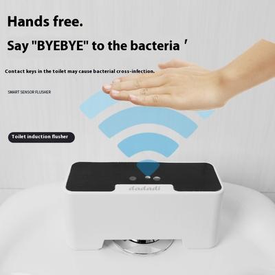 New Toilet Induction Flush, Contact-free Charging, Intelligent Infrared Induction Press, Public Toilet Hotel Flush