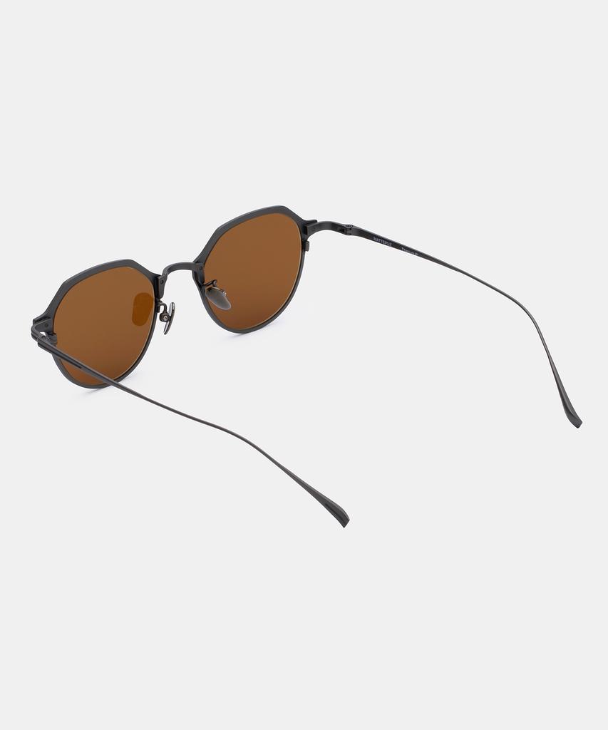 Maeteupeojeu Mp-09 Titanium Brown Sunglass Darksilver