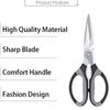 Acciaio Inossidabile Verdure Osso Barbecue Clip Domestico Multi Forbici da Cucina con Apribottiglie Schiaccianoci Squama Pesce