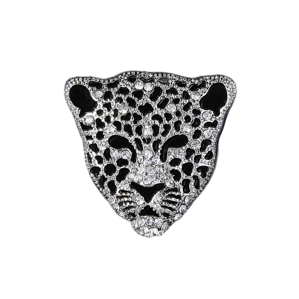 Elegant Unisex Strass Djurbrosch - Bi, Elefant, Tigertass Nål