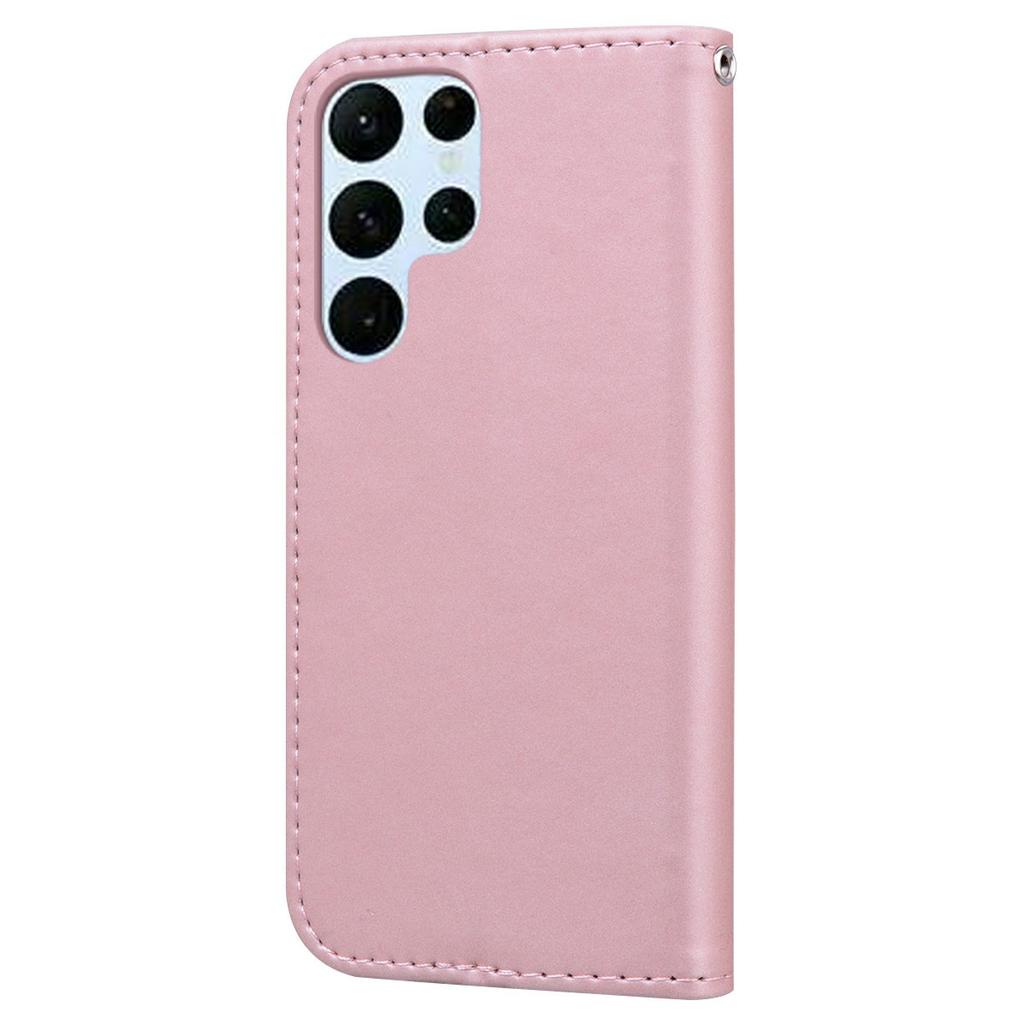 For Samsung Galaxy S25 Ultra Case Cartoon Pattern Wallet Leather Phone Cover