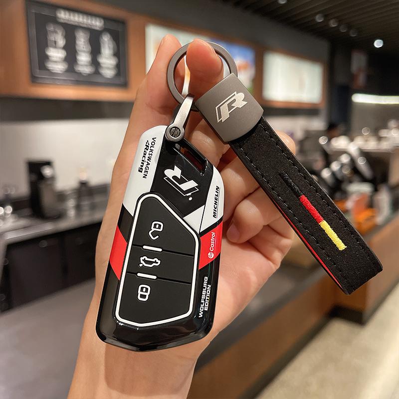 For VOLKSWAGEN VW Car Key Case Cover for VW Volkswagen/Golf 8 MK8 ID.3 ID.4 /Cupra/Skoda/Octavia A8/SEAT/Leon MK4 2020 2021/Form