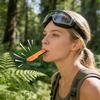 Outdoor Emergency 2-in-1 Fire And Whistle, Portable Tool, High- Fire , High- Distress Whistle, Camping, Hiking,