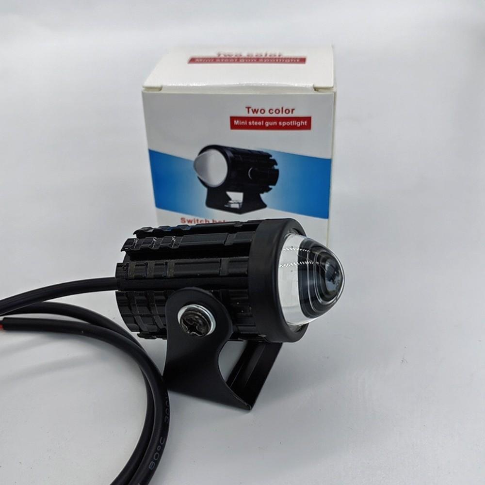 with Switch Motorcycle LED Headlight Universal Auxiliary Spotlight Lamp  Motorcycle Accessories