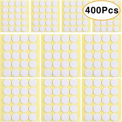 400pcs/lot Candle Wick Stickers Heat Resistant Double-Sided Stickers 20mm Making Supplies Adhesive Dots for Candle Making