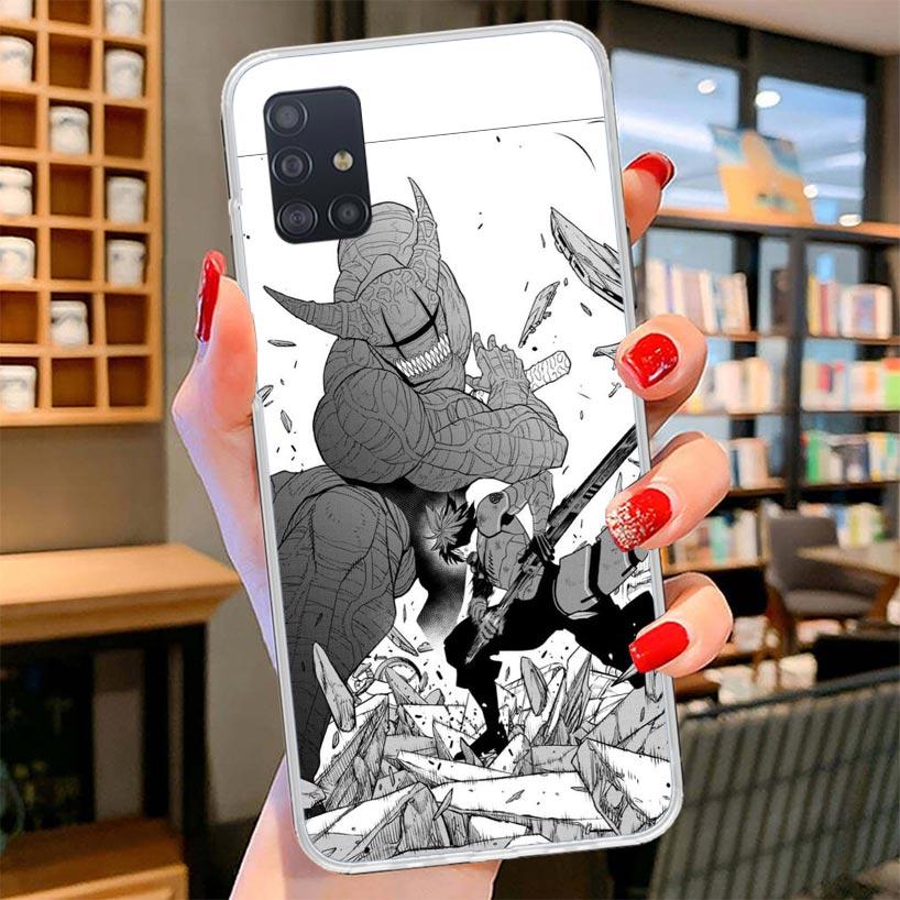 Kaiju No. 8 Anime Cover Phone Case For Samsung Galaxy A12 A22 A32 A52 A72 A02S Phone Case Note 20 Ultra 10 S10 Plus A51 A71 A50S