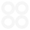 4lots Silicone Rubber O-Rings Seals Gasket Washer Temperatures Resistant Waterproof Soft Toilet Silicone Rings