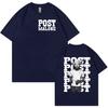 Rapper P-Posts M-Malones Graphic TShirts Men's Hip Hop Fashion Short Sleeve T-shirt Retro Gothic Clothing Unisex Cotton Tees