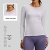 Autumn Slim Fit Quick-Drying Long-Sleeve Yoga Top for Women