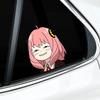 1PC Peeking Anya JDM Anime Car Stickers Waterproof Funny Auto Window Rear windshield Trunk Bumper Sunscreen Vinyl Decals