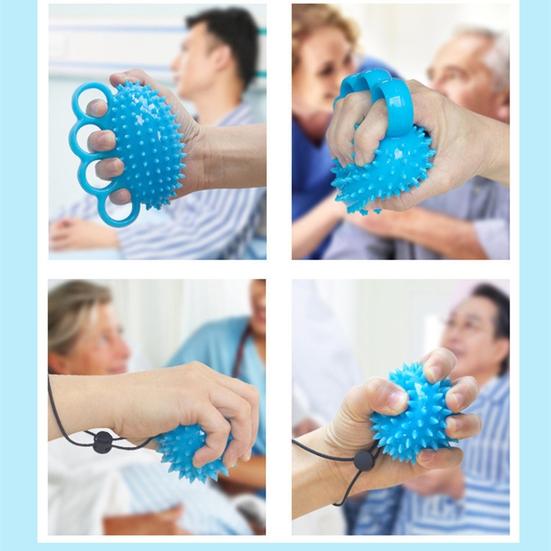 Minge de prindere de mână Ergonomic Moale Confortabil Bună rezistență Design de vid Întăritor de mână Masaj cu virgulă flotantă 3D Exercițiu Prindere musculară