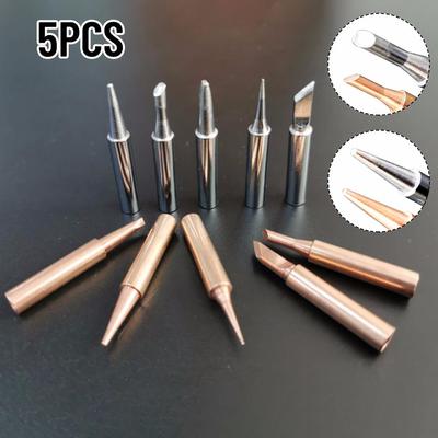 0.5-5mm Soldering Tips 40mm 5* 5pc 5pcs 5pieces Copper