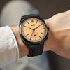Simple Men Leather Watch Sport Quartz Movement Wristwatch