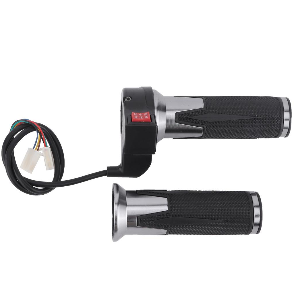1 Pair Handlebar Throttle Grip 3 Speed Control Universal Throttle Handle for Electric Bikes