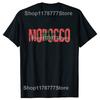 Funny Moroccan Flag Morocco Soccer T Shirts Cotton Streetwear Short Sleeve Birthday Gifts Unisexs Fashion Casual Loose T Shirt