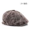 Women's Washed Corduroy Denim Forward Cap, Outdoor Men's Sun Hat, Painter's Hat, Beret