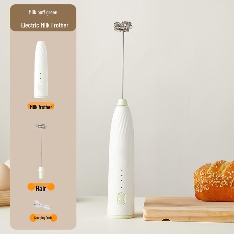Wutuo 3-Speed Electric Milk Frother & Whisk