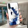 Beautiful Flower Cute Cats Case For Vivo Y11 2019 1906 Y12 Y17 Y15 Y19 Tempered Glass Phone Case Protective Cover Hard Shell