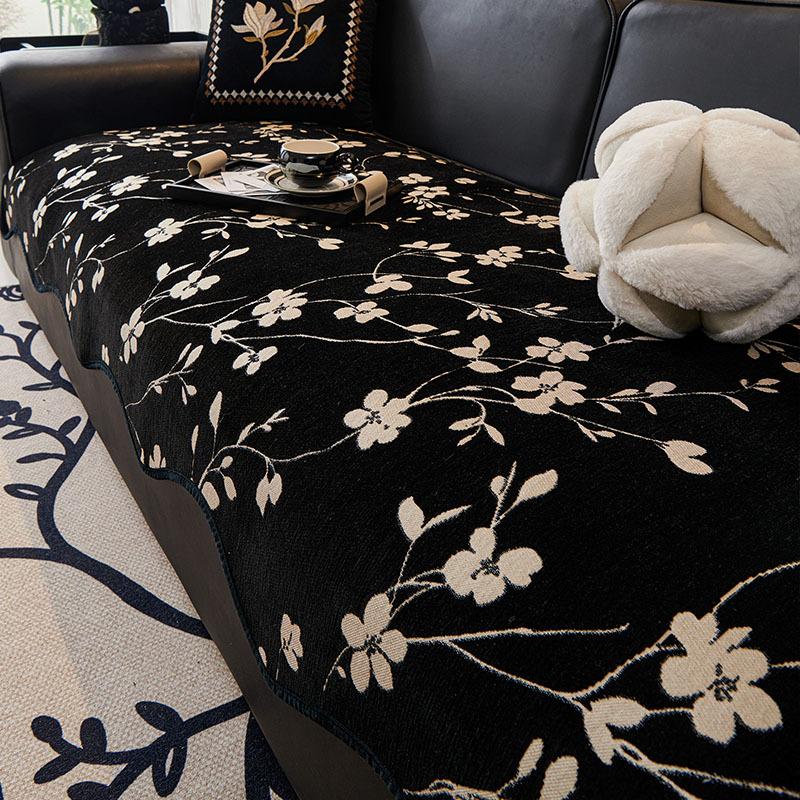 Premium Sofa Cushion New Four-Season Universal Straight Row Special-Shaped Seat Cushion Fixed Non-Slip Sofa Cover Cloth Towel