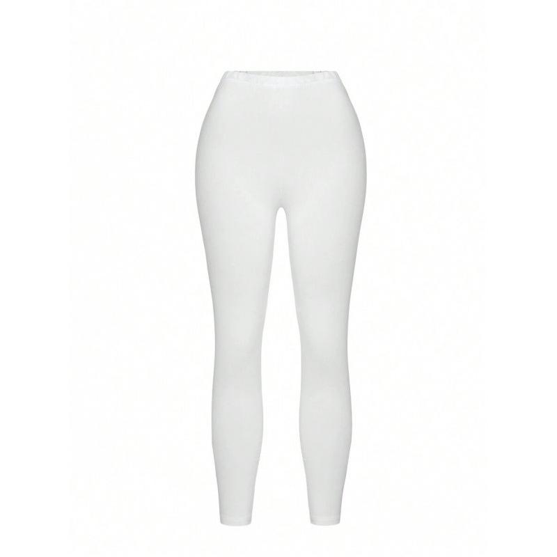 

Antibacterial High-Waist Thermal Leggings for Autumn S белый