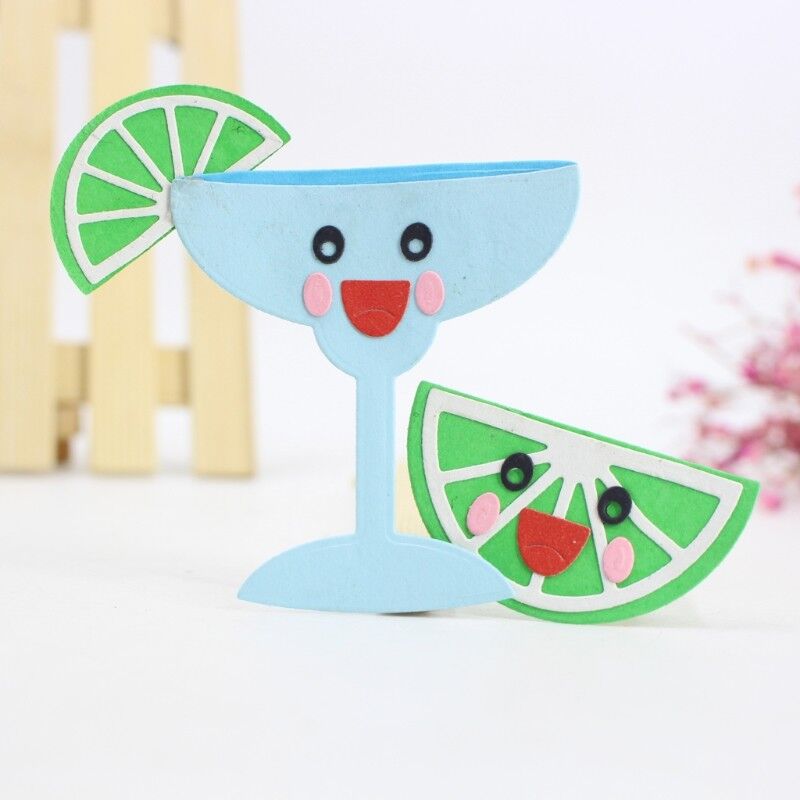 Lemon Drink Cup Cutting Dies Metal Stencil DIY Scrapbooking Album Hartie Card Embsing Craft Die Cut