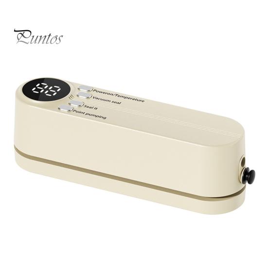Mini aparat de etanșare cu vid pentru alimente Dispozitiv de etanșare reîncărcabil fără fir Afișaj digital Dispozitiv de etanșare în vid pentru conservarea alimentelor Dispozitiv de etanșare pentru pungi de chip