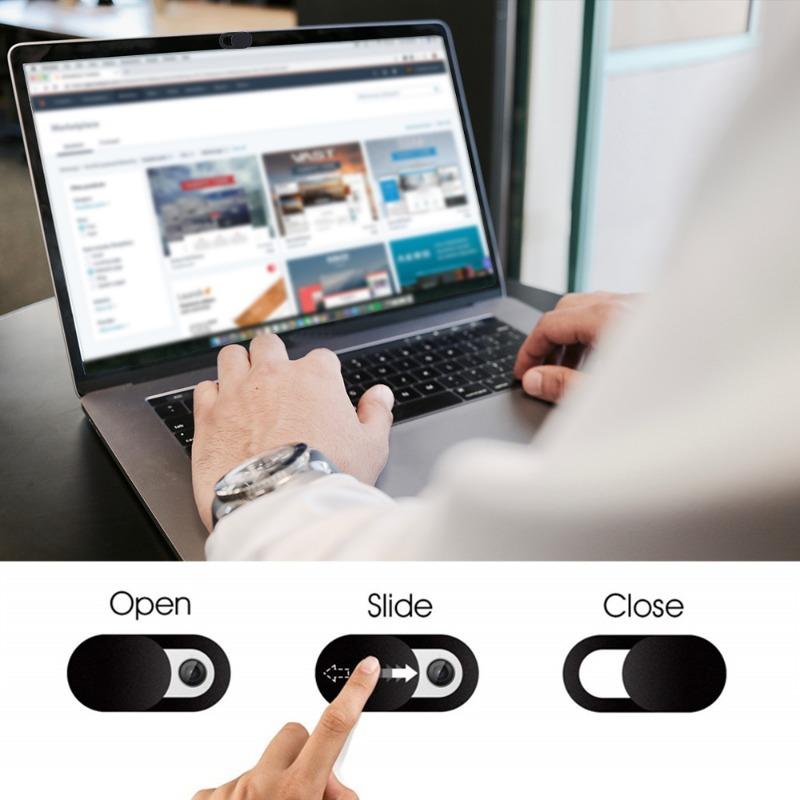 20-1pcs Webcam Cover Antispy Webcam Protection Cover Slider Lens Privacy Stickers for IPad Phone Laptop Camera Protection Cover