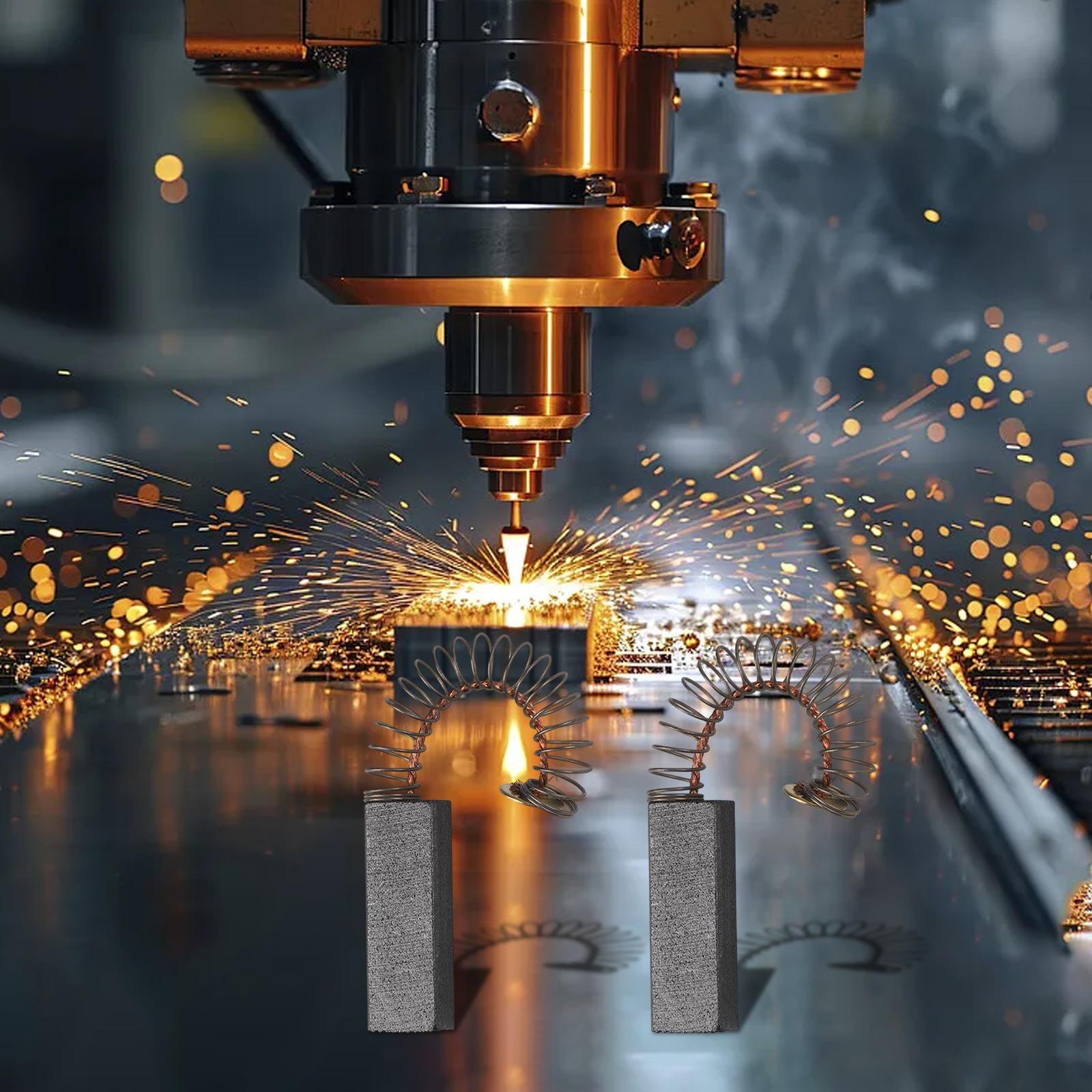 

Practical New Carbon Brushes Bushing Repair Parts 30x11x 6mm 6pcs Accessories Black And Gold For Electric Motor China Mainland