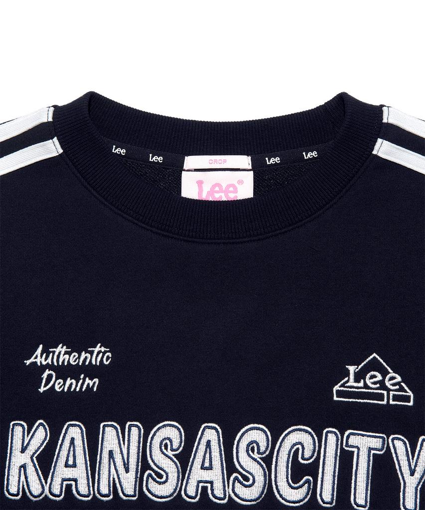 LEE Women Kansas Soccer Sweatshirt Navy