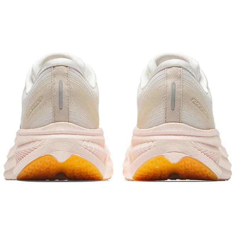 Anta Cushioning Slip Resistant Abrasion Resistant Breathable Low Top Sprint Running Shoes Women's White Gray Sneakers 122435562-2
