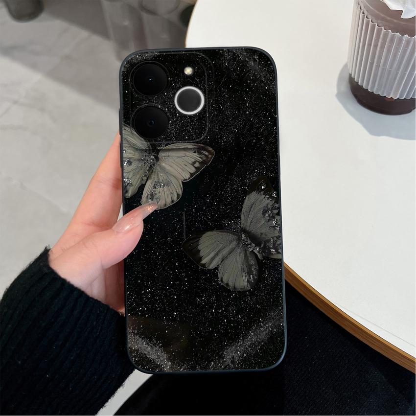 For Realme Note 70 70T 60 4G Phone Case Beautiful Butterfly Clouds Soft Silicone Durable Shell For Realme Note70 70T Back Covers