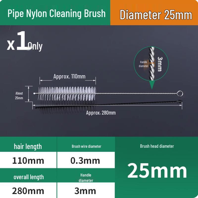 Nylon Hard Bristle Hole Cleaning Brush