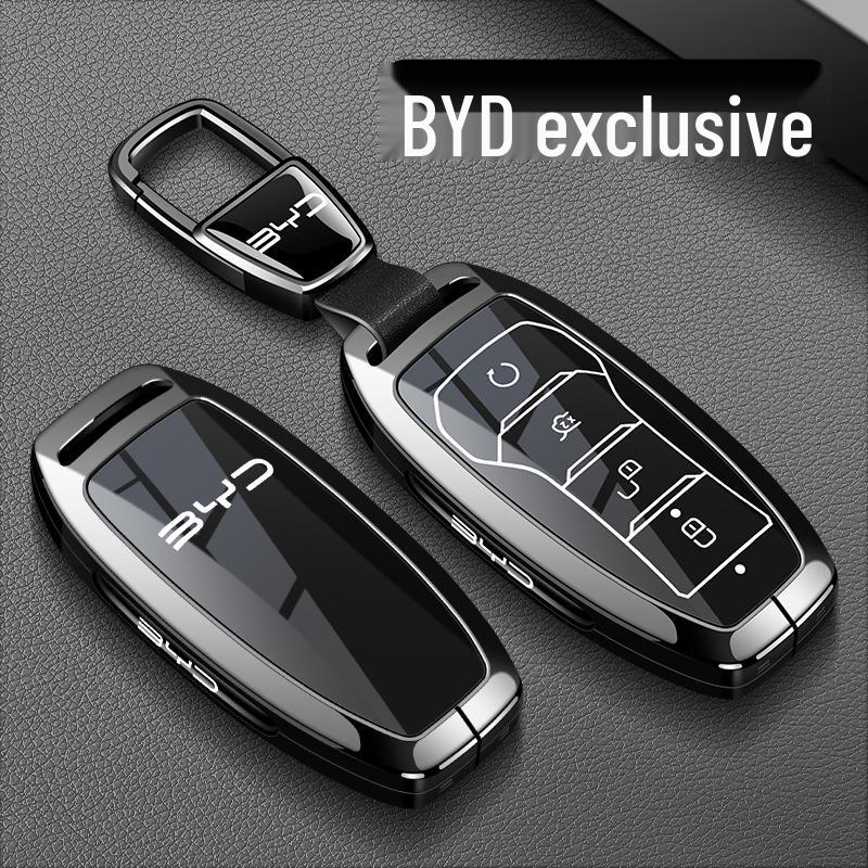 Luxuriöses Herren-Schlüsseletui für BYD Song Plus, Song LDMI/Max und Song Pro mit speziellem EV-Verschluss
