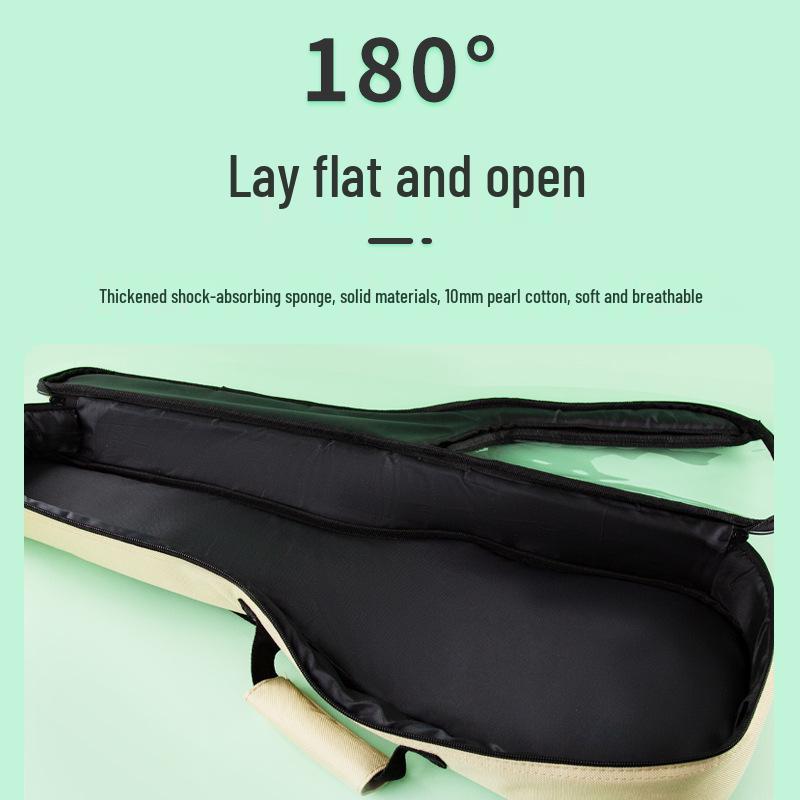 Rockman Ukulele Case: Padded Double-Shoulder Bag for 23" & 26" Ukuleles