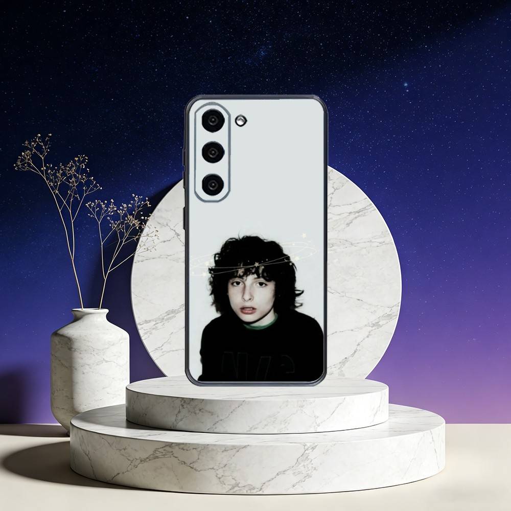 Actor Finn Wolfhard Phone Case For Samsung Galaxy A73,A72,A71,A70,A53,A52,A51,Others Soft Black Cover