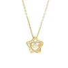 Luxury Star Pendant Necklace: Elegant Clavicle Chain for Girlfriends