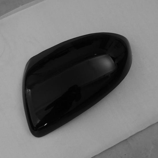 Left Driver Side Rearview Mirror Cover Gloss Black for Mazda 2 DEMIO 2007-2014