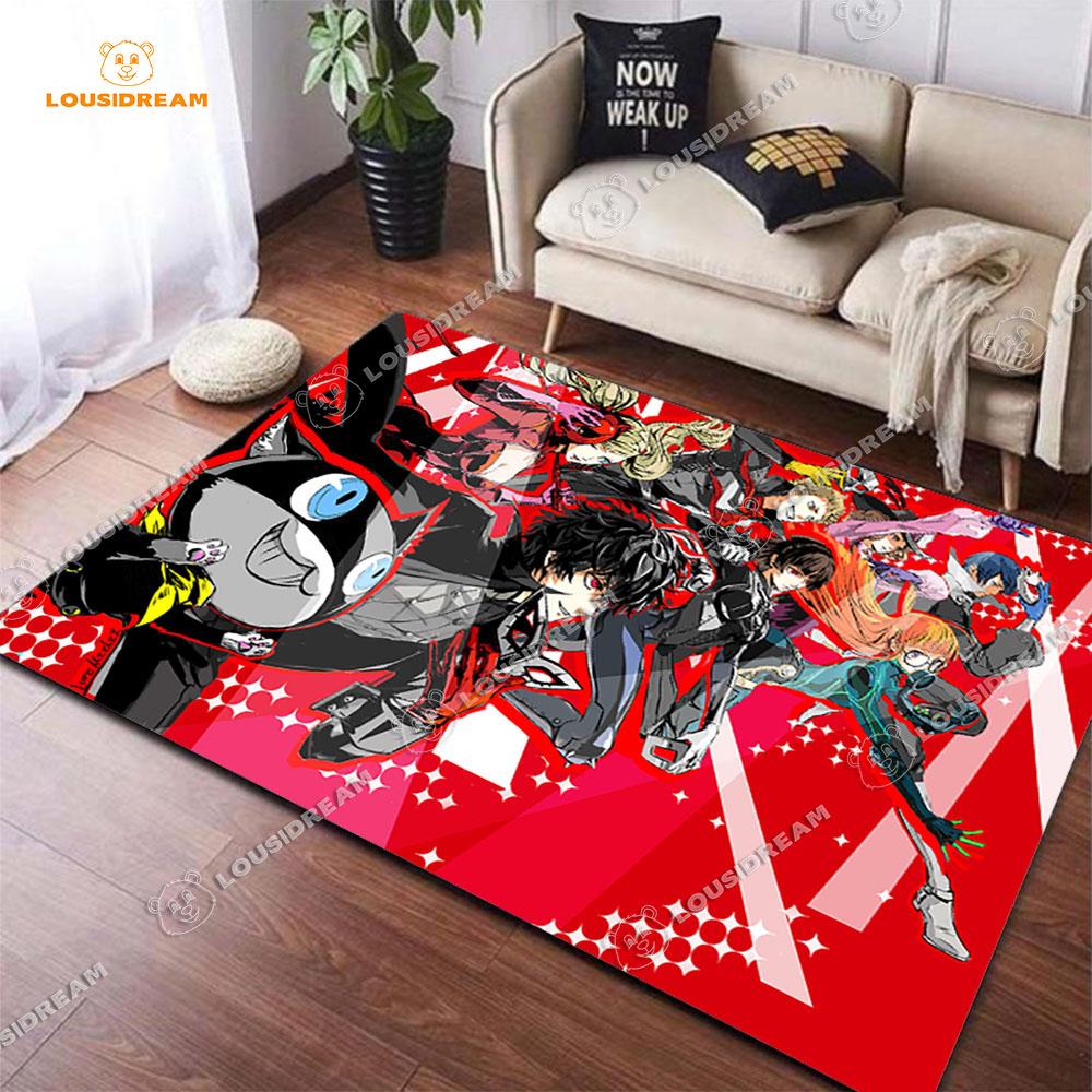 

Persona 5 Poster carpet Video Game Anime Cartoon Area Rug