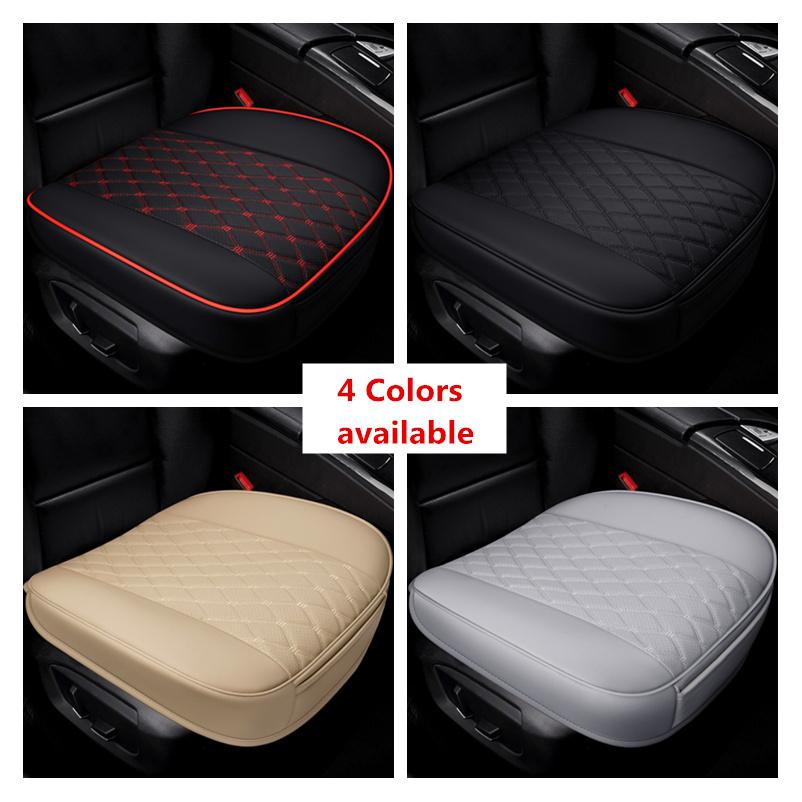 PU-Leder-Autositzbezug-Kissen, universell, einfach zu installieren, Autositzschutz, Autositze, Kissen, Matten, Stuhl