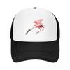 Audubons Roseate Spoonbill Baseball Cap Funny Hats Sunhat Snap Back Hat Luxury Woman Mens