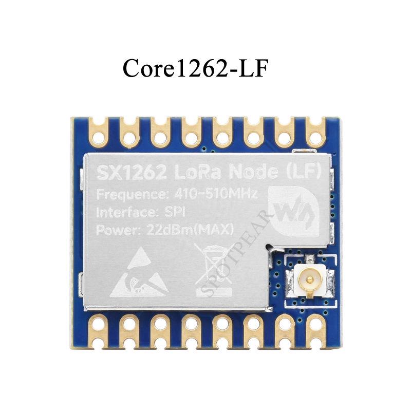 Core1262-LF/HF: SX1262 LoRa Module for Sub-GHz Anti-Interference