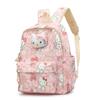 Cartoon Cute Kindergarten Backpack Simple Color-Contrast Children'S Backpack Fresh Sweet Versatile Small Backpack