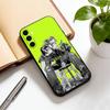 The Green Yuri Guy KiniOto Manga Phone Case For Samsung Galaxy A73,A72,A71,A70,A53,A52,A51,Soft Silicone Black Cover